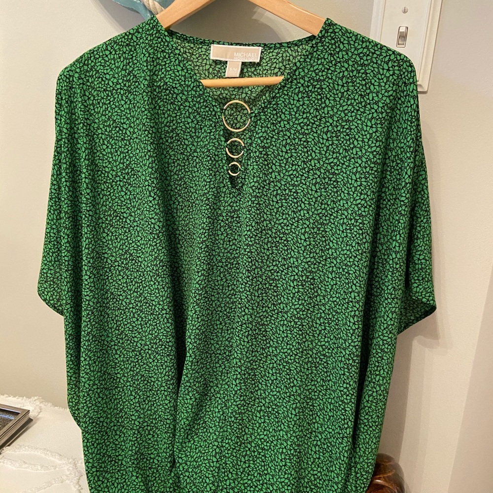 Michael Kors Blouse Tunic Style Small